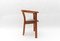 Teak and Leather Desk Chair, Denmark, 1960s, Image 4