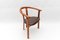 Teak and Leather Desk Chair, Denmark, 1960s, Image 3