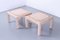 Pink Marble Mosaic Coffee Tables from Maitland Smith, 1970s, Set of 2 15