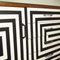 Enfilades Modulables avec Motif Op Art, Pologne, Set de 2 4