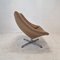 Oyster Chair with Cross Base by Pierre Paulin for Artifort, 1965 6