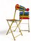 Chaises de Bistrot Postmoderne par Denis Balland pour Fermob, France, 1985, Set de 4 2