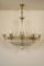 Large Empire Chandelier in Bohemia Crystal, 1940s 1