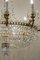 Large Empire Chandelier in Bohemia Crystal, 1940s 7