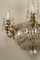 Large Empire Chandelier in Bohemia Crystal, 1940s 8