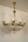 Large Empire Chandelier in Bohemia Crystal, 1940s 12