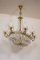 Large Empire Chandelier in Bohemia Crystal, 1940s 5