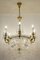 Large Empire Chandelier in Bohemia Crystal, 1940s 11