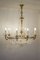 Large Empire Chandelier in Bohemia Crystal, 1940s 3