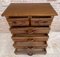 20th Century Spanish Tuscan Sifonier with Six Drawers in Carved Pine, 1950s, Image 9