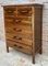 20th Century Spanish Tuscan Sifonier with Six Drawers in Carved Pine, 1950s, Image 7