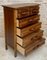 20th Century Spanish Tuscan Sifonier with Six Drawers in Carved Pine, 1950s, Image 8