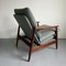 Teak Easy Chair 350 & Armlehnstühle mit hoher Rückenlehne von Poul Volther für Frem Røjle, 1960er, Dänemark, 2er Set 6