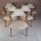Compass Chairs by Kai Kristiansen for Sva Mobler, Demark, 1960s, Set of 6 1