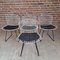 Chairs Model 420 by Harry Bertoia for Knoll, 1940s, Set of 4 1