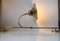Lámpara danesa grande regulable de latón de Dansa, años 70, Imagen 6
