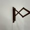 Vintage Teak Scissor Wall Lamp, 1960s 26