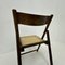 Vintage Folding Chair in Webbing and Wood from Habitat, 1980s 3