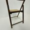 Vintage Folding Chair in Webbing and Wood from Habitat, 1980s 4