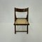 Vintage Folding Chair in Webbing and Wood from Habitat, 1980s 16