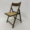 Vintage Folding Chair in Webbing and Wood from Habitat, 1980s, Image 8