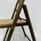 Vintage Folding Chair in Webbing and Wood from Habitat, 1980s, Image 6