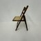 Vintage Folding Chair in Webbing and Wood from Habitat, 1980s 5