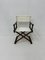 Vintage Wooden Folding Director Chair, 1970s, Image 4
