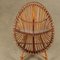 Vintage Bamboo Armchair, Italy, 1970s 3