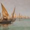 Giuseppe Pogna, Paesaggio marino, Olio su tela, Incorniciato, Immagine 6