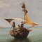 Giuseppe Pogna, Paesaggio marino, Olio su tela, Incorniciato, Immagine 3