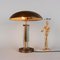 Goldene Vintage Lampe, 1960er 2