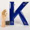 Enameled Letter K, 1970s, Image 2