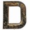 Enameled Letter D, 1970s 5