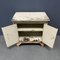 Cream-Colored Metal Cupboard with Porcelain Handles, 1950s, Image 14