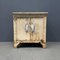 Cream-Colored Metal Cupboard with Porcelain Handles, 1950s 3