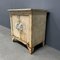 Cream-Colored Metal Cupboard with Porcelain Handles, 1950s 9