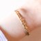 Vintage Armband aus 9 Karat Gelbgold, 1970er 12