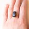 Antique 18k Yellow Gold Ring with Onyx, Early 20th Century, Image 10