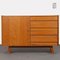 Vintage Model U-458 Oak Storage Unit by Jiri Jiroutek, 1960s 1