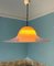 Lampe à Suspension Mid-Century Moderne en Verre de Murano attribuée à Murano Due, 1970s 8