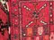Turkmenischer Vintage Bochara Teppich im Used-Look, 1940er 18