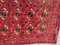 Turkmenischer Vintage Bochara Teppich im Used-Look, 1940er 4