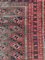 Antiker Turkmenischer Teppich im Used-Look, 1890er 11