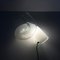 Italian Modern Knotted Table Lamp in Opaline and Transparent Glass, 1980s, Image 4