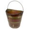 Early 19th Century Dutch Brass Bound Tea Kettle Bucket 1