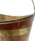 Early 19th Century Dutch Brass Bound Tea Kettle Bucket 4
