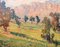 Artista italiano, paisaje, 1900, pintura al óleo, enmarcado, Imagen 3