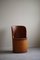 Swedish Modern Hand Carved Stump Chair in Pine, 1960s 10