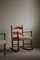 French Modern Rocking Chair in Oak & Lambswool in the style of Charles Dudouyt, 1950s 7